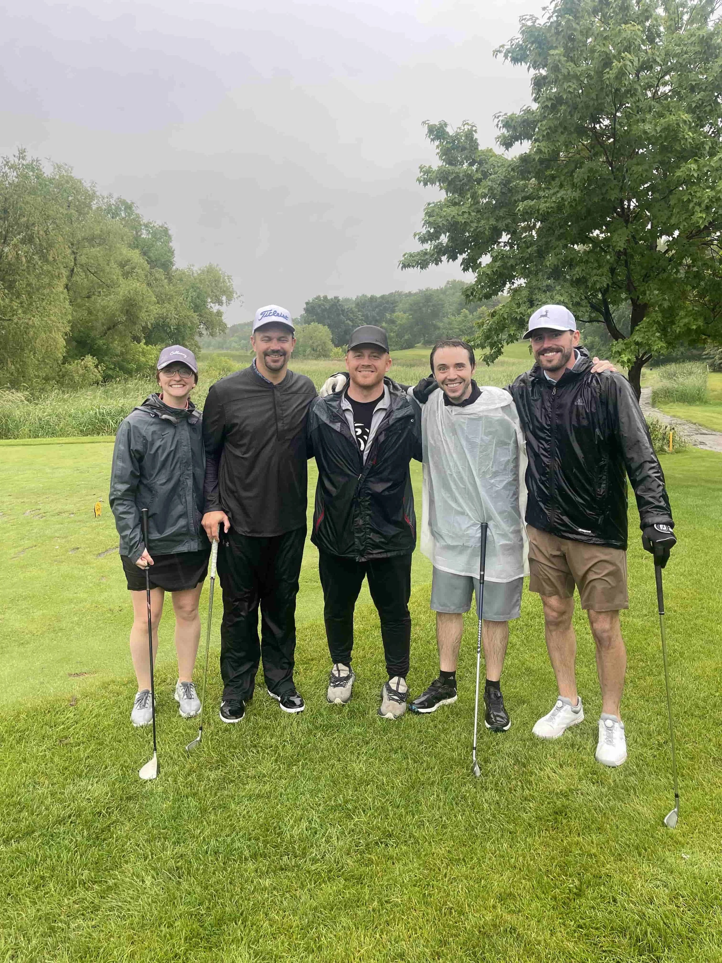 winners of the King Chiropractor golf tournament in Delano MN