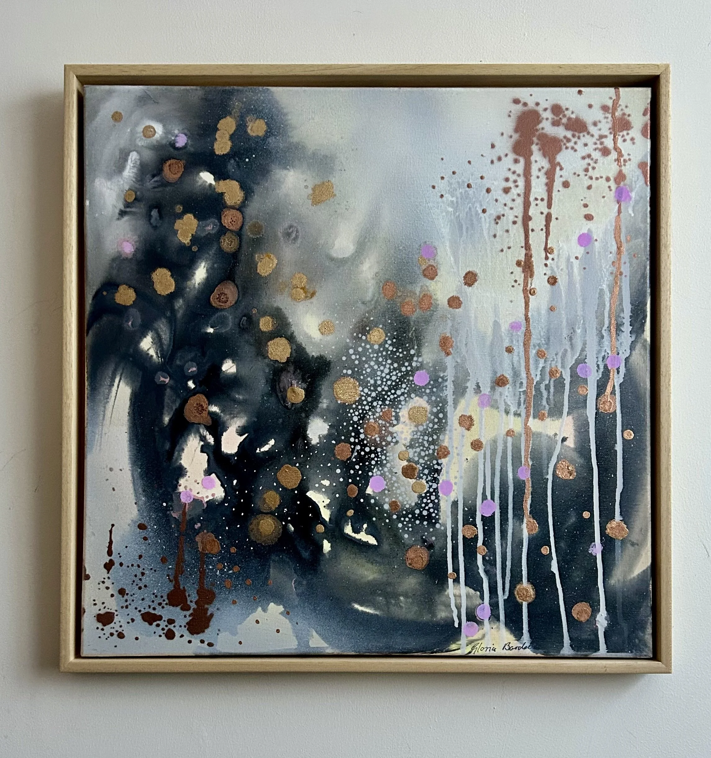 Mesmerizing Abstract Elegance Wall Art