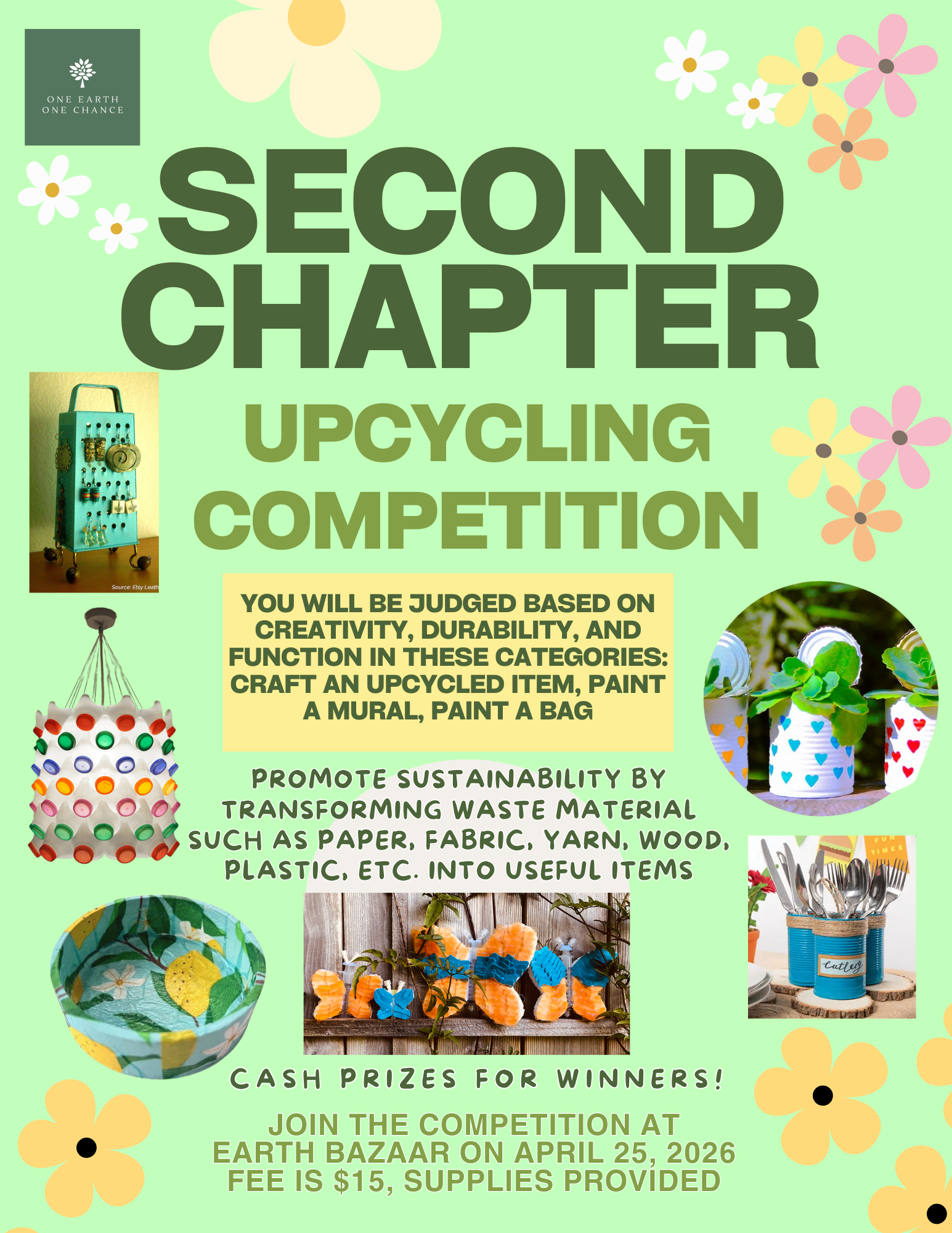 Second Chapter Upcycling Competition