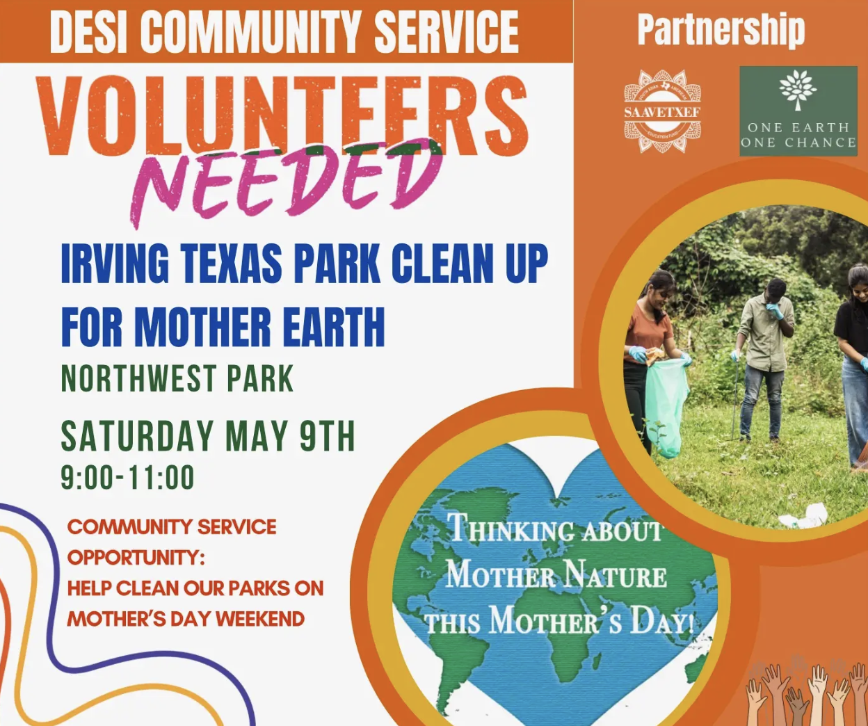 Cleanup for Mother Earth