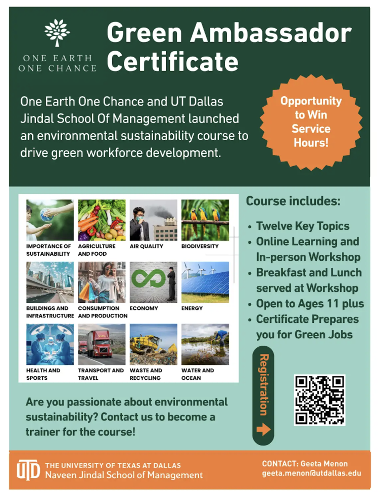 Online Green Ambassador Certification