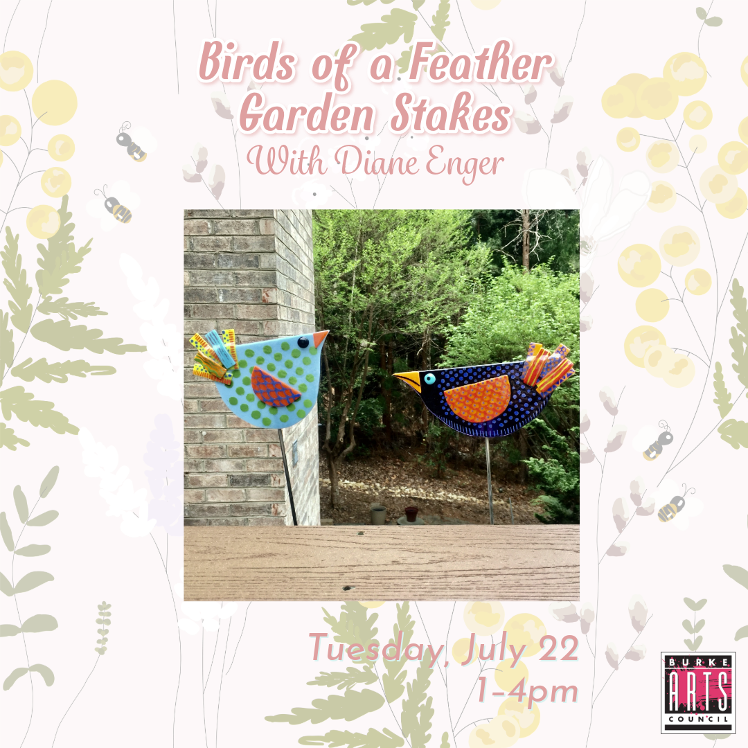 Birds of a Feather Garden Stakes with Diane Enger