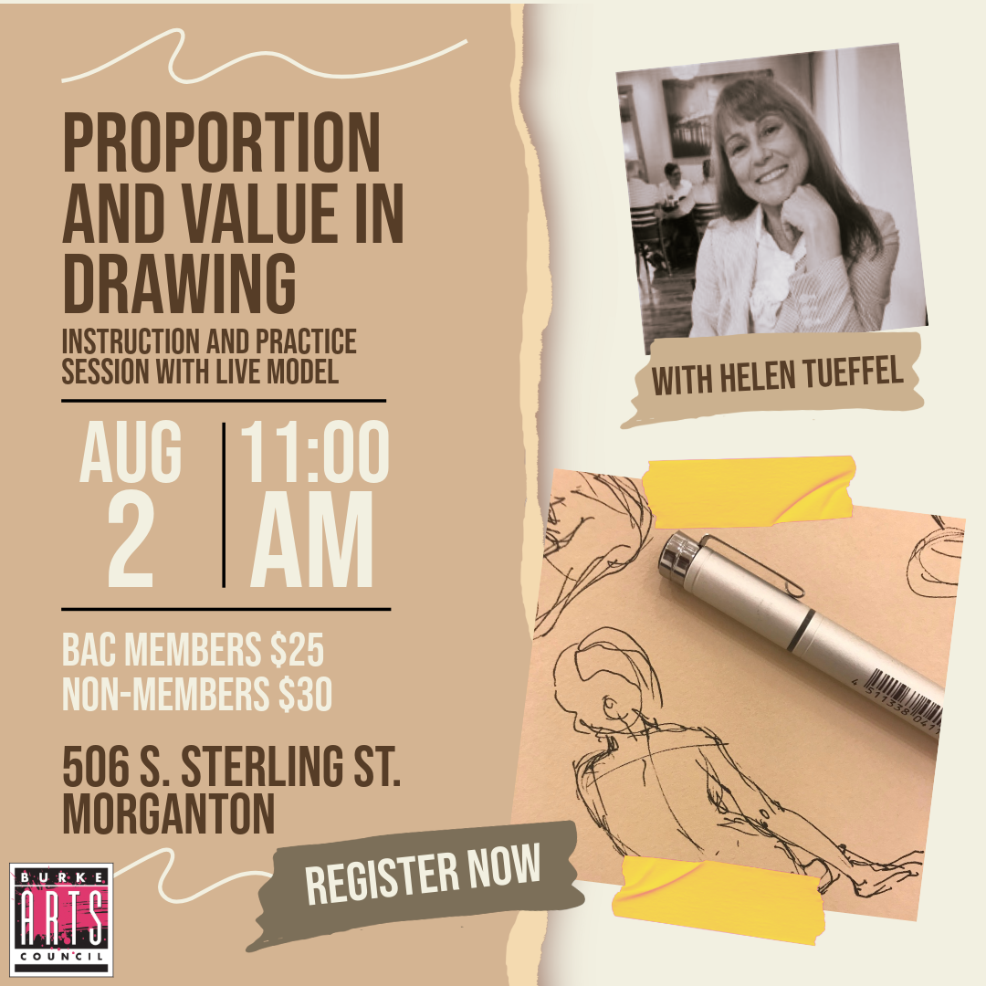 Proportion and Value in Drawing; Instruction and Practice Session with Live Model