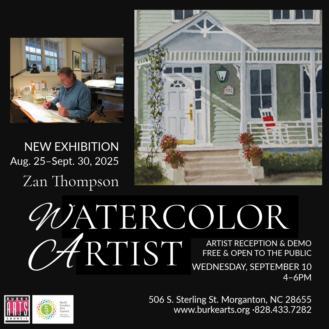 Watercolor Artist, Zan Thompson Reception & Demo