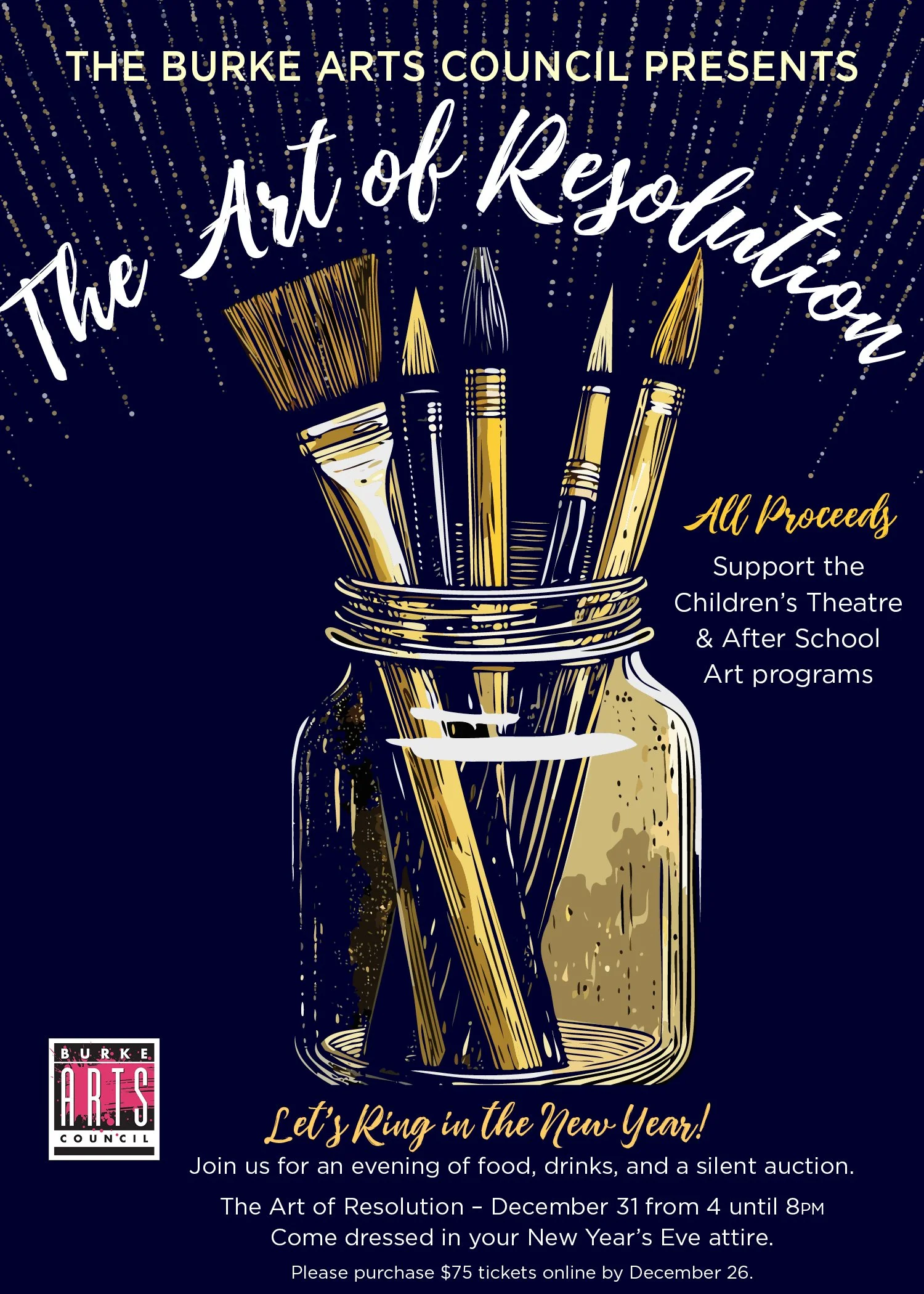 The Art of Resolution: A New Year’s Eve Event