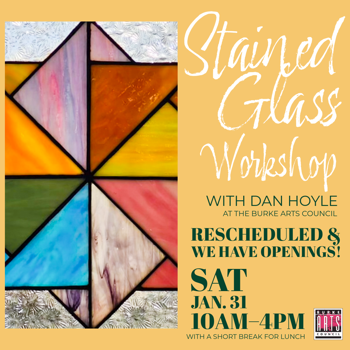 Stained Glass with Dan Hoyle