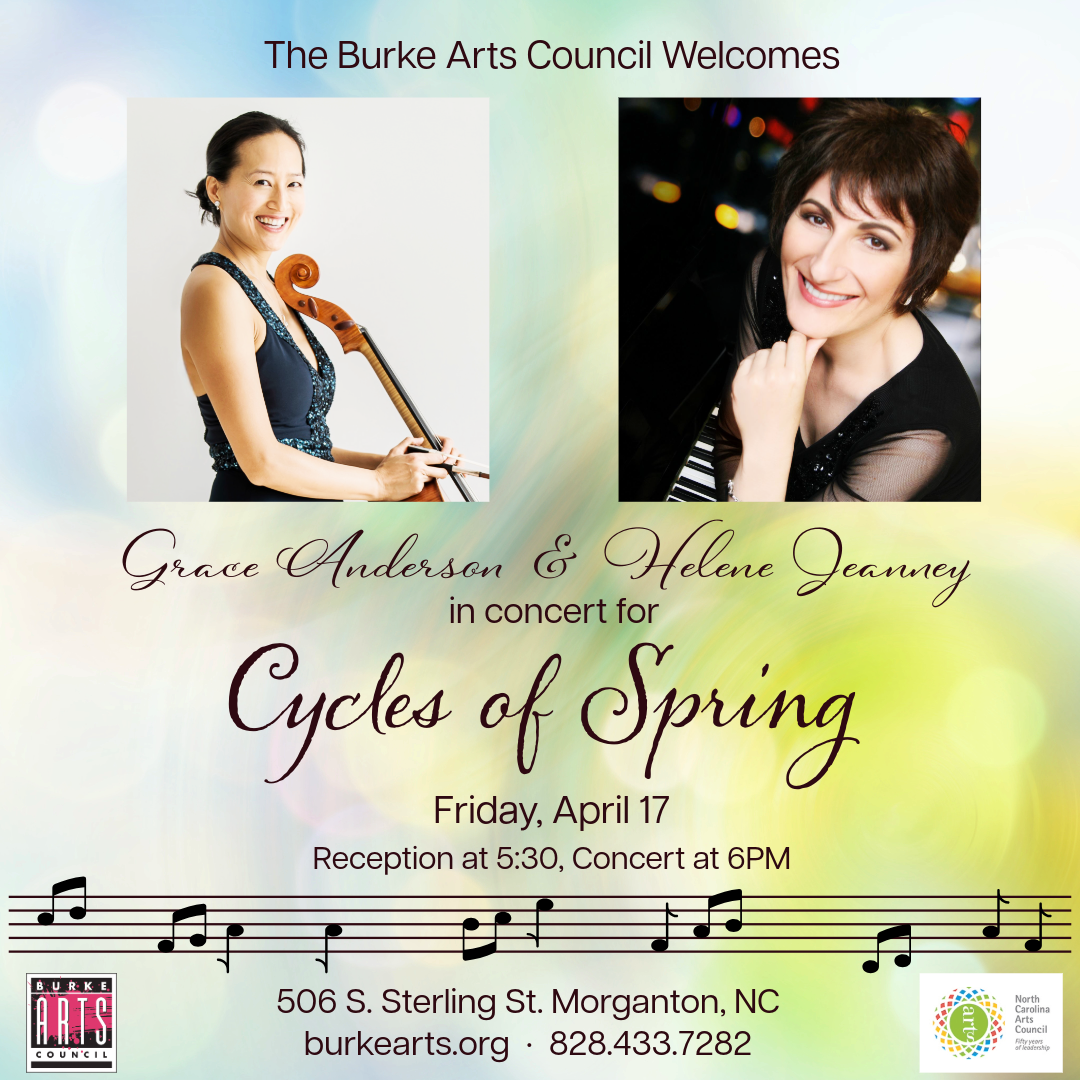 Cellist Grace Anderson and Pianist Helene Jeanney