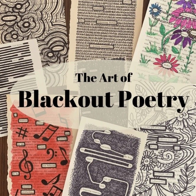 Community Blackout Poetry Evening