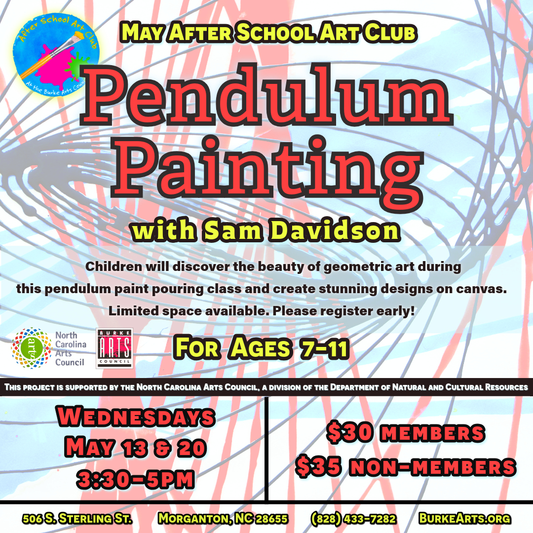 Pendulum Painting May Art Club