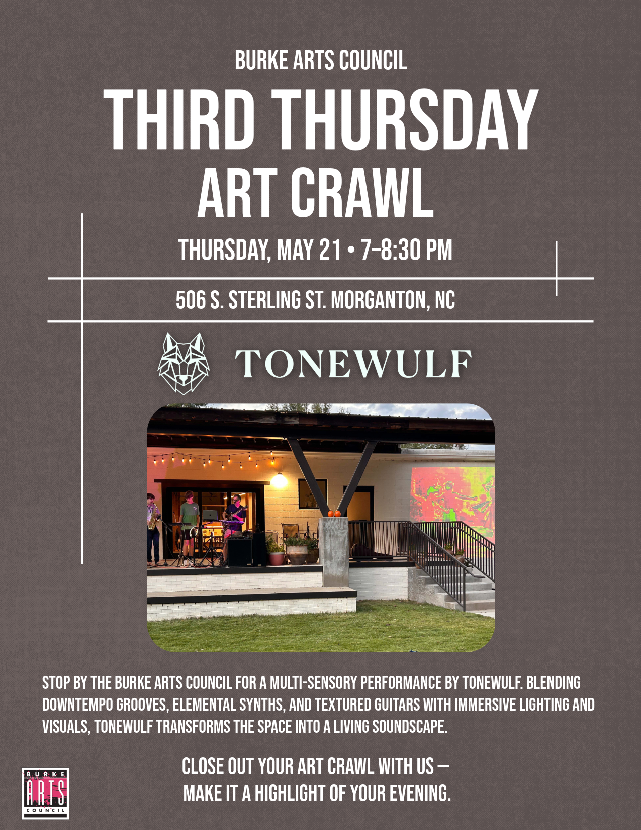 Tonewulf (Third Thursday Art Crawl)