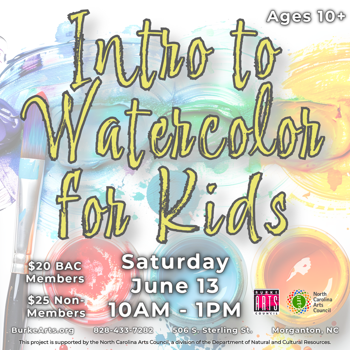 Intro to Watercolor for Kids