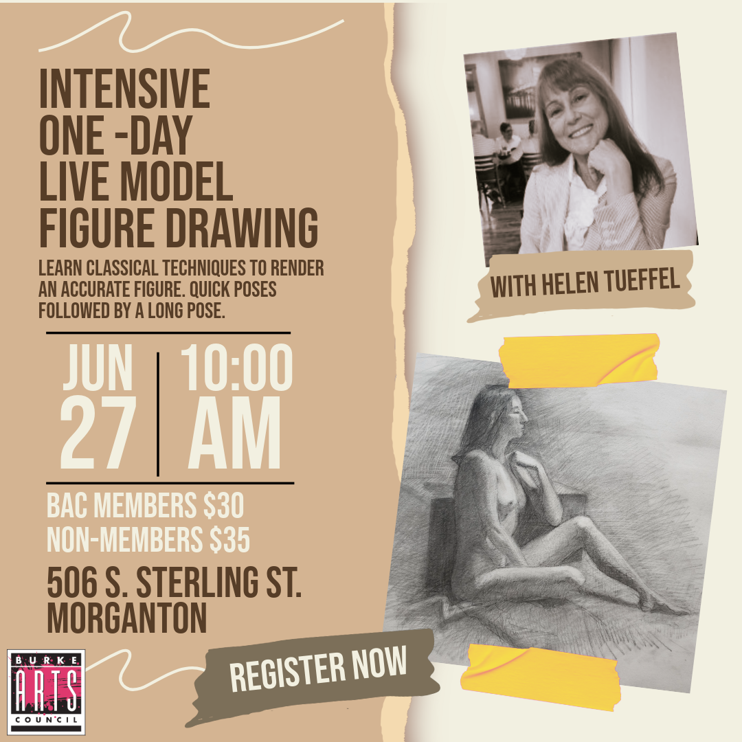 Intensive One-Day Live Model Figure Drawing