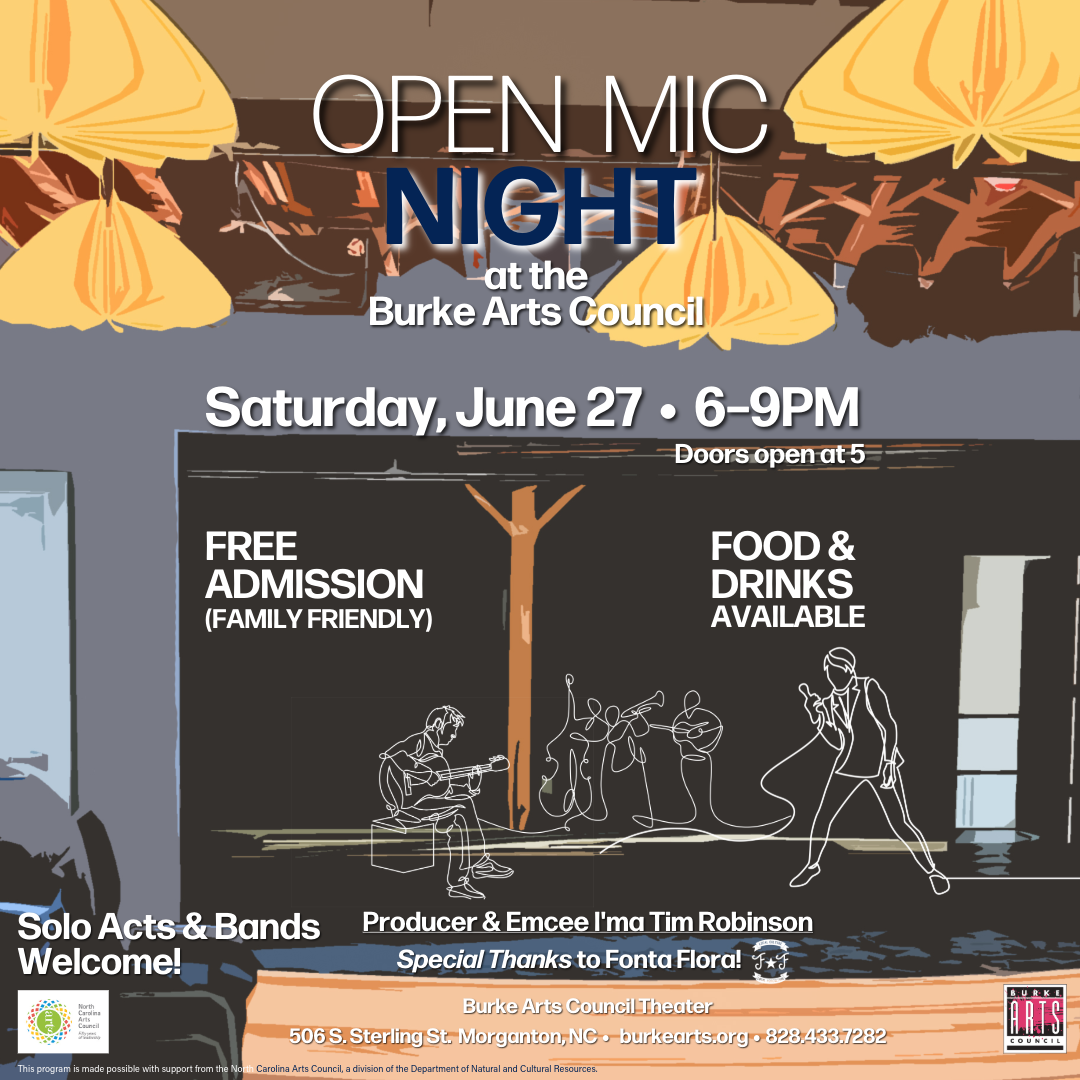 Open Mic Night at the Burke Arts Council