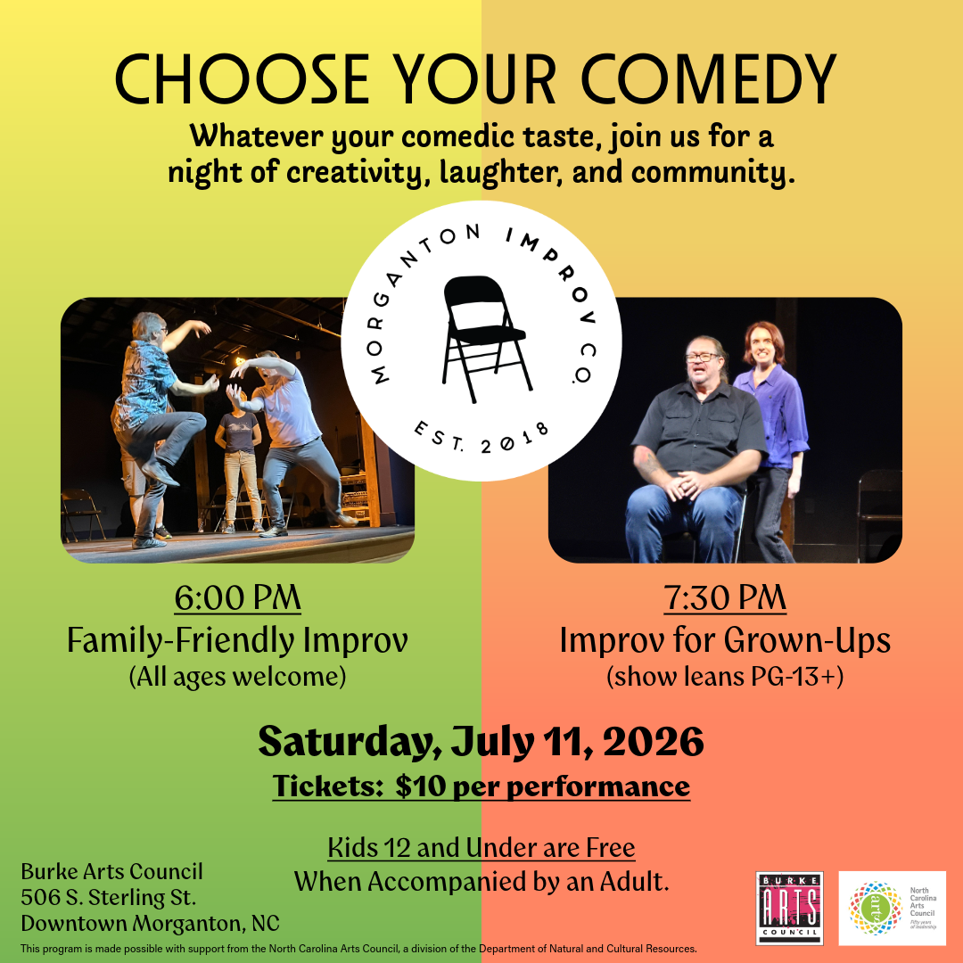 Choose Your Comedy: Family Friendly Improv or Improv for Grown-ups!