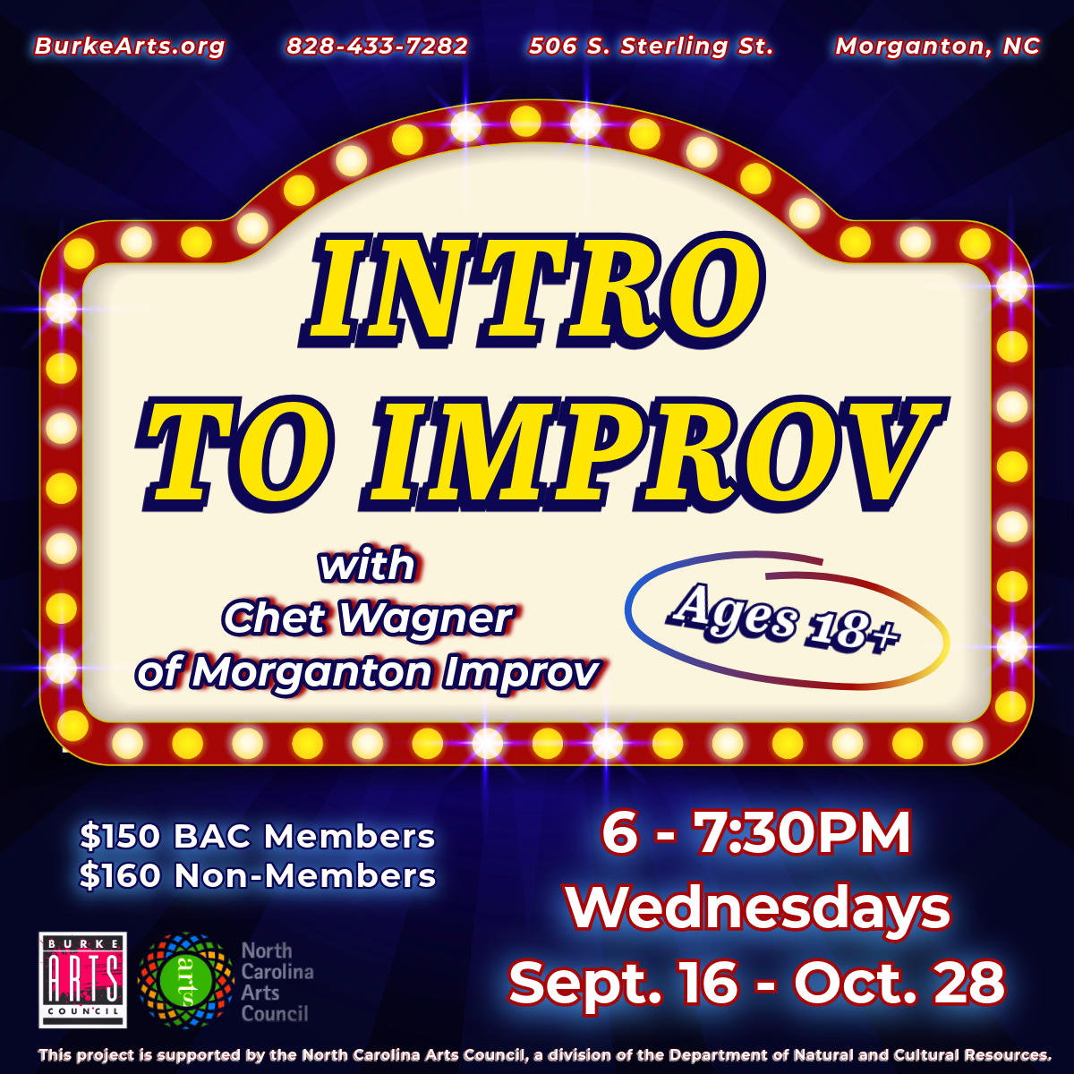 Intro to Improv for Adults with Chet Wagner