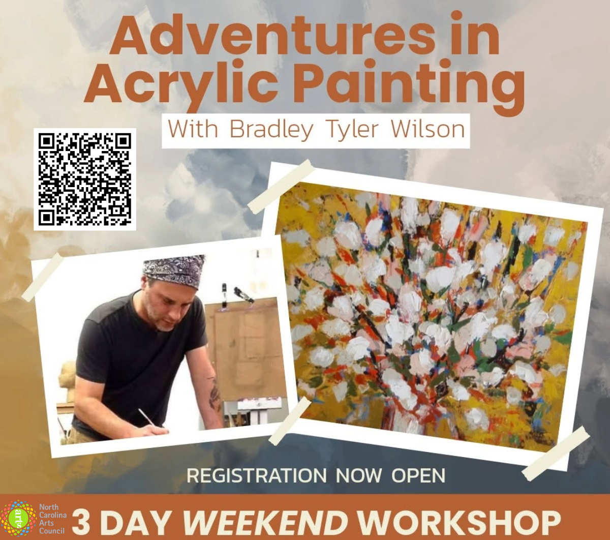 Adventures in Acrylic Painting with Bradley Tyler Wilson