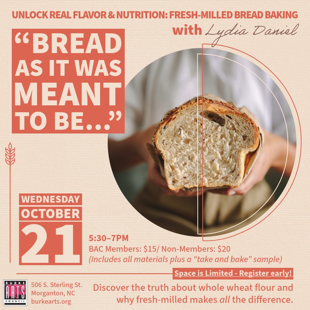 Fresh-Milled Bread Baking with Lydia Daniel
