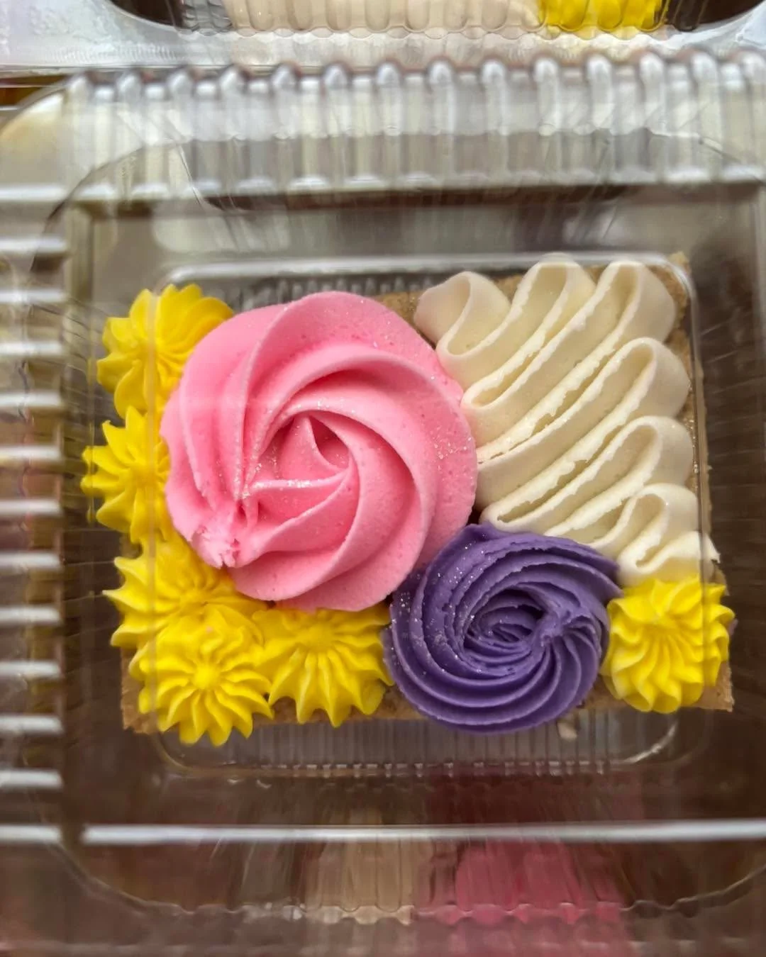 Chocolate Chip Cookie Cake Slice