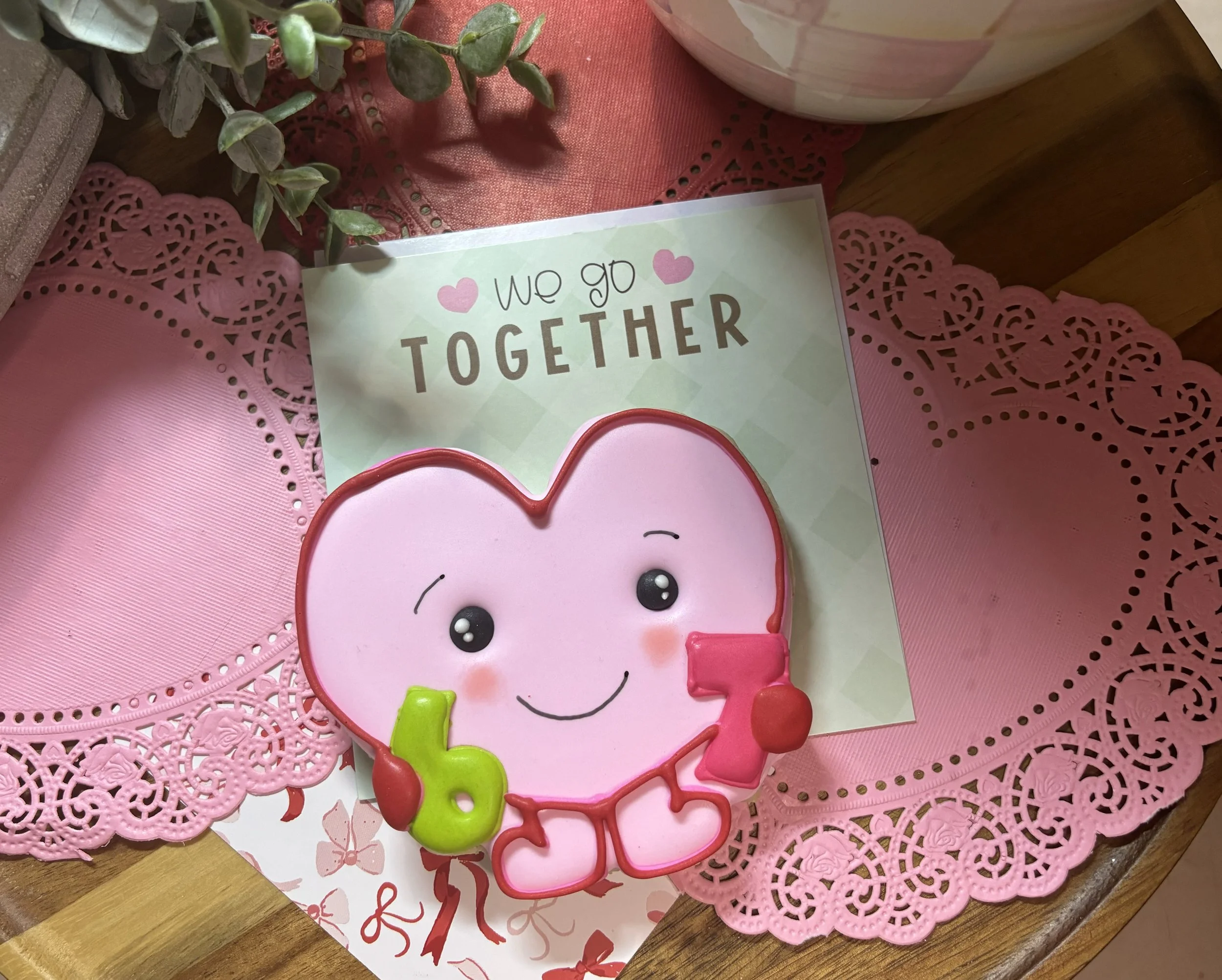 Valentine 6/7 Cookie