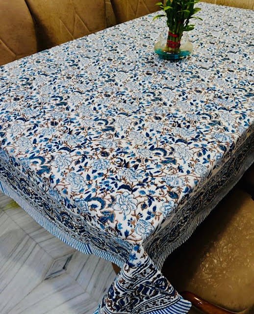 Blockprinted Table Cover