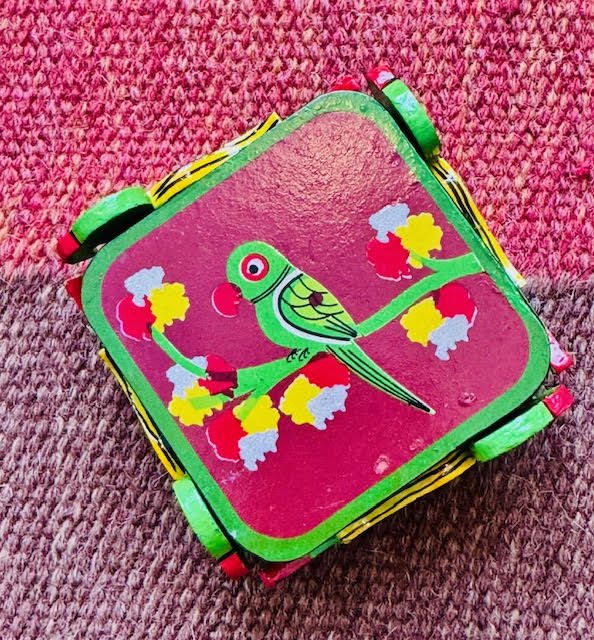 Wooden Parrot Coasters