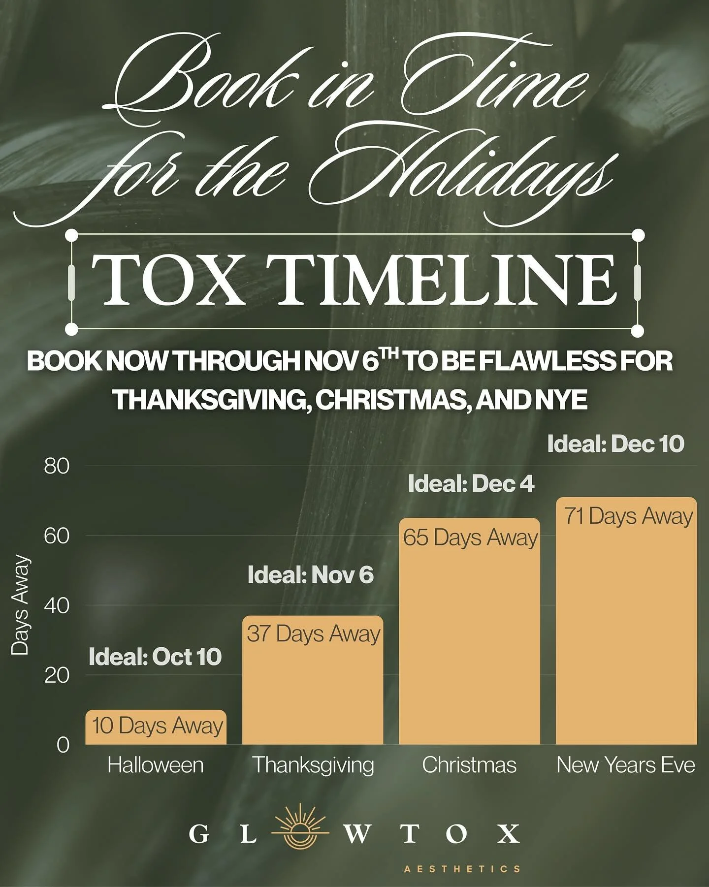 π¨ Holidays Incoming π¨ You might have to deal with family drama but your forehead shouldn't! ππΌ‍βοΈ
Book by Nov 6 to be SNATCHED as we wrap up 2025 ππ
πGet tox to keep a poker face with the annoying in-laws ππΌ‍βοΈ 
ππΌTox and filler
