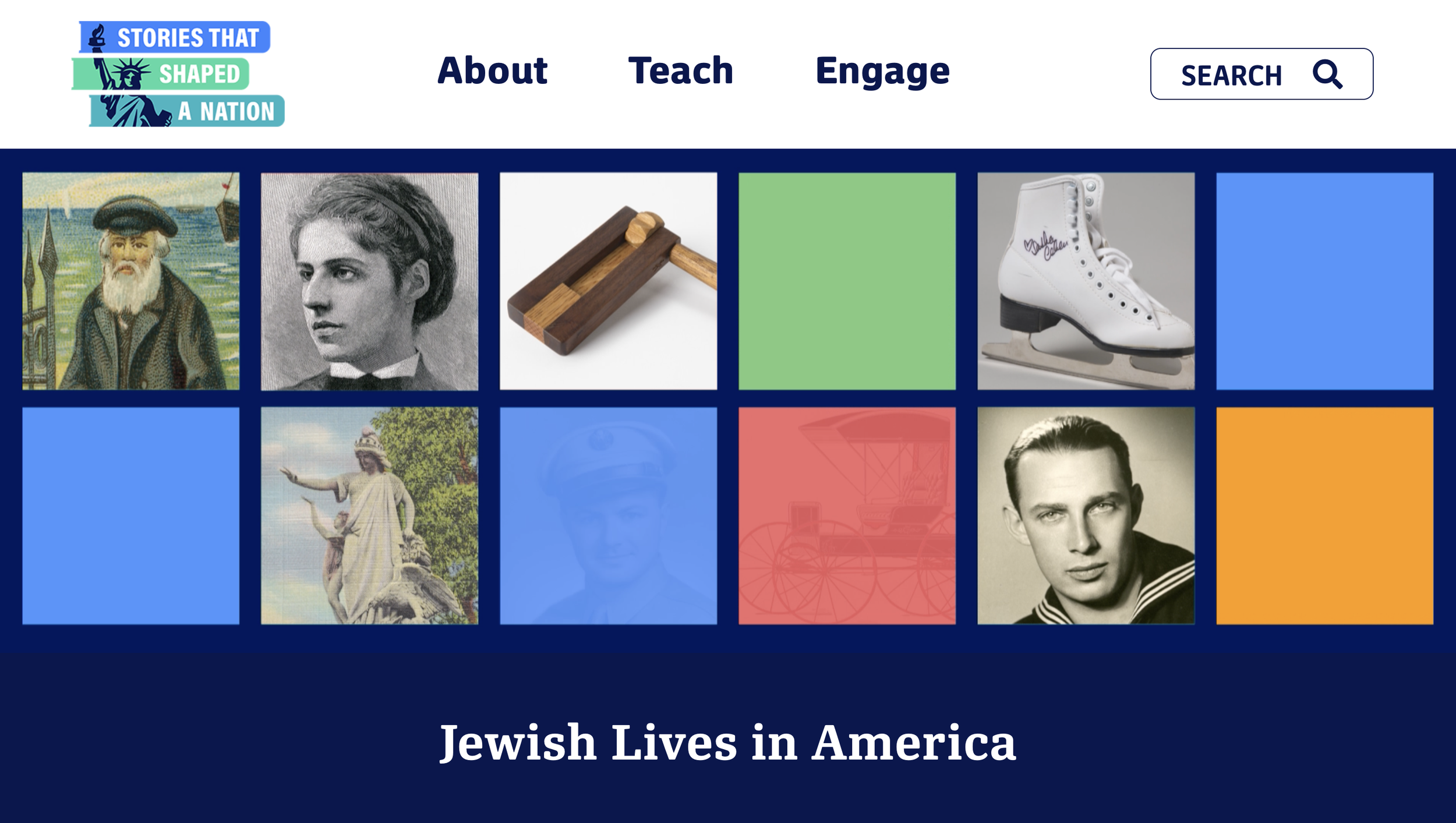 stories that shaped a nation homepage