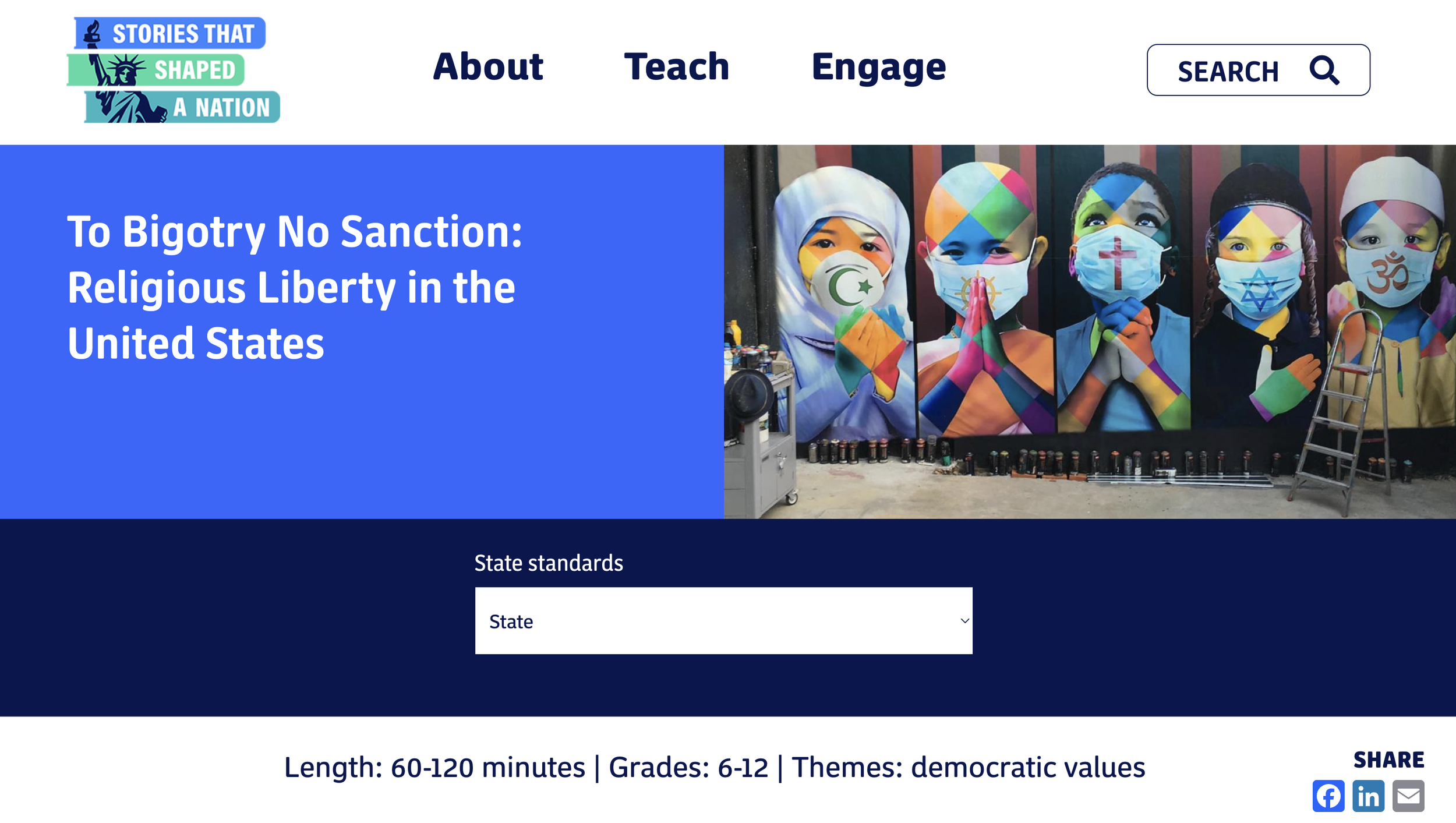 jewish american stories: Lesson Main page