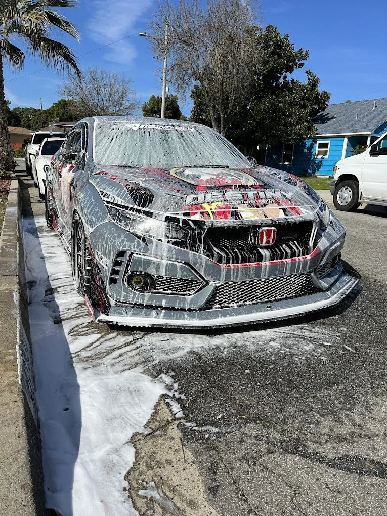 Honda Civic paint correction transformation
