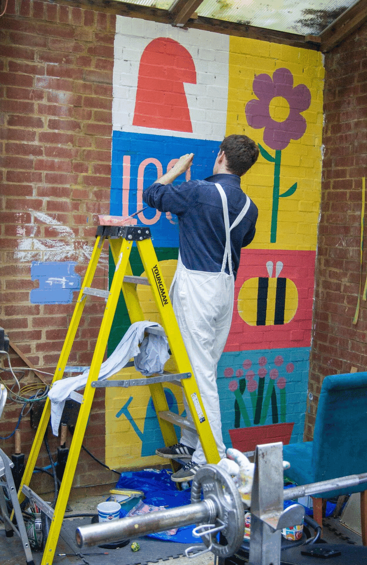 Dad's Garden Mural Project