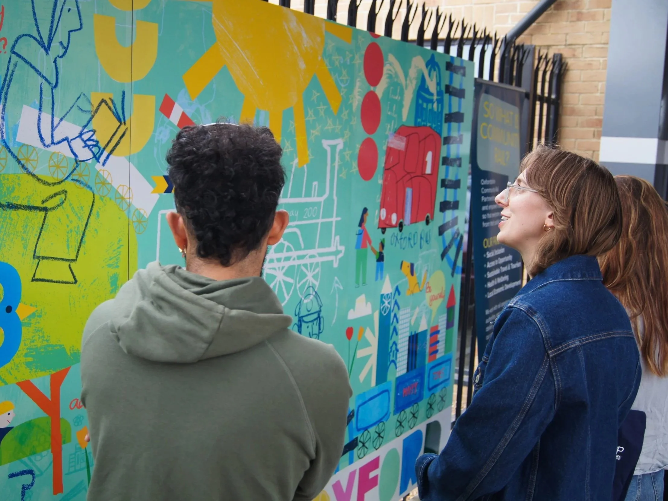 Oxford Train Station Community Mural
