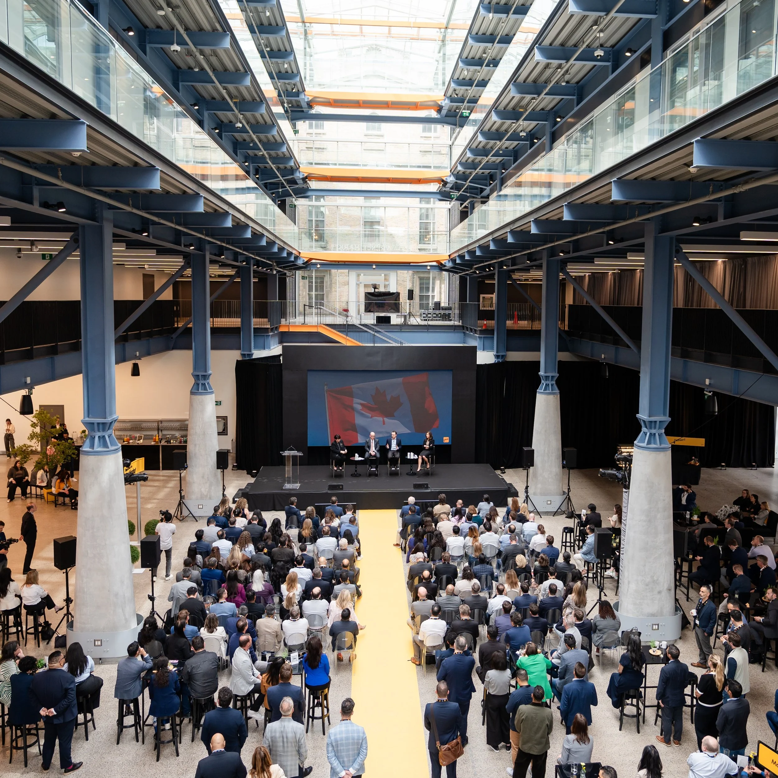 A full room tells its own story. At the Interac Summit, we focused on scale, energy, and the moments that connected the audience to the stage. #ConferencePhotographer #CorporatePhotographer #TorontoEvents #EventPhotographyToronto #ConferencePhotograp
