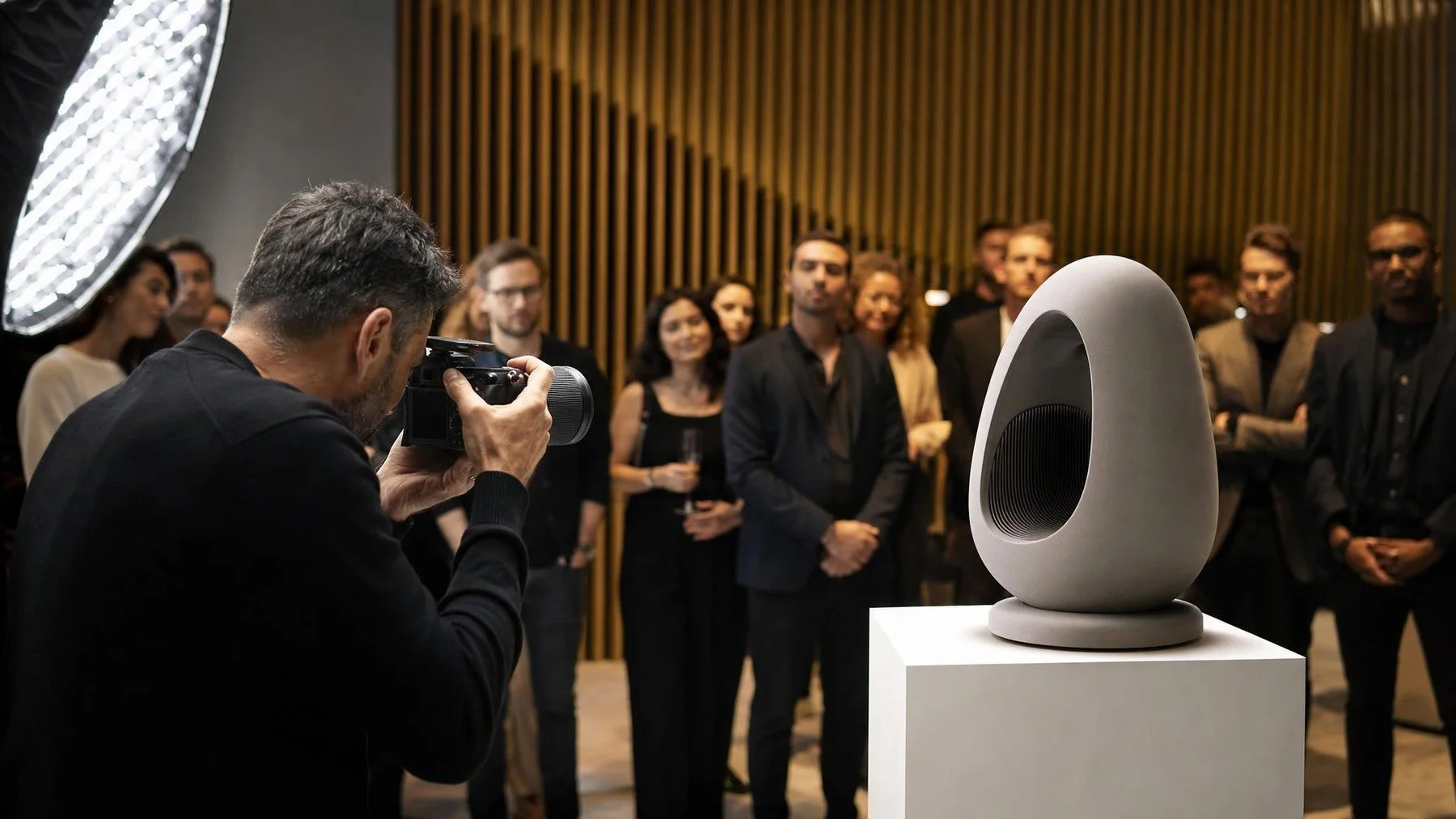 Uptown Media production coverage for product launch photography: planning the reveal and press selects