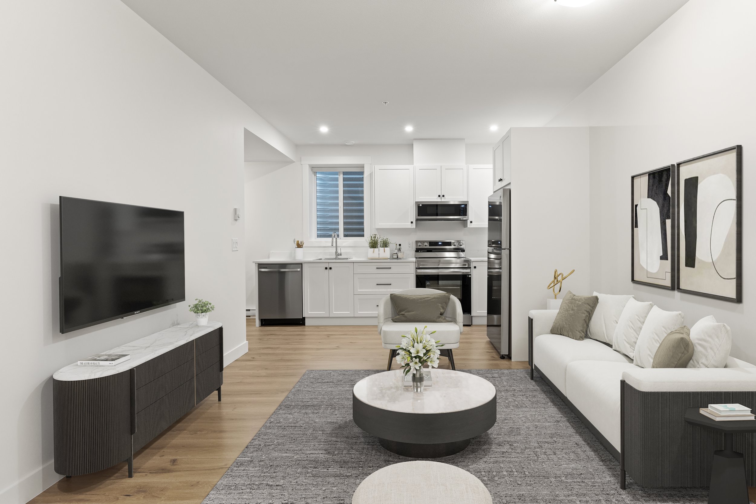 Open Concept Suite Kitchen