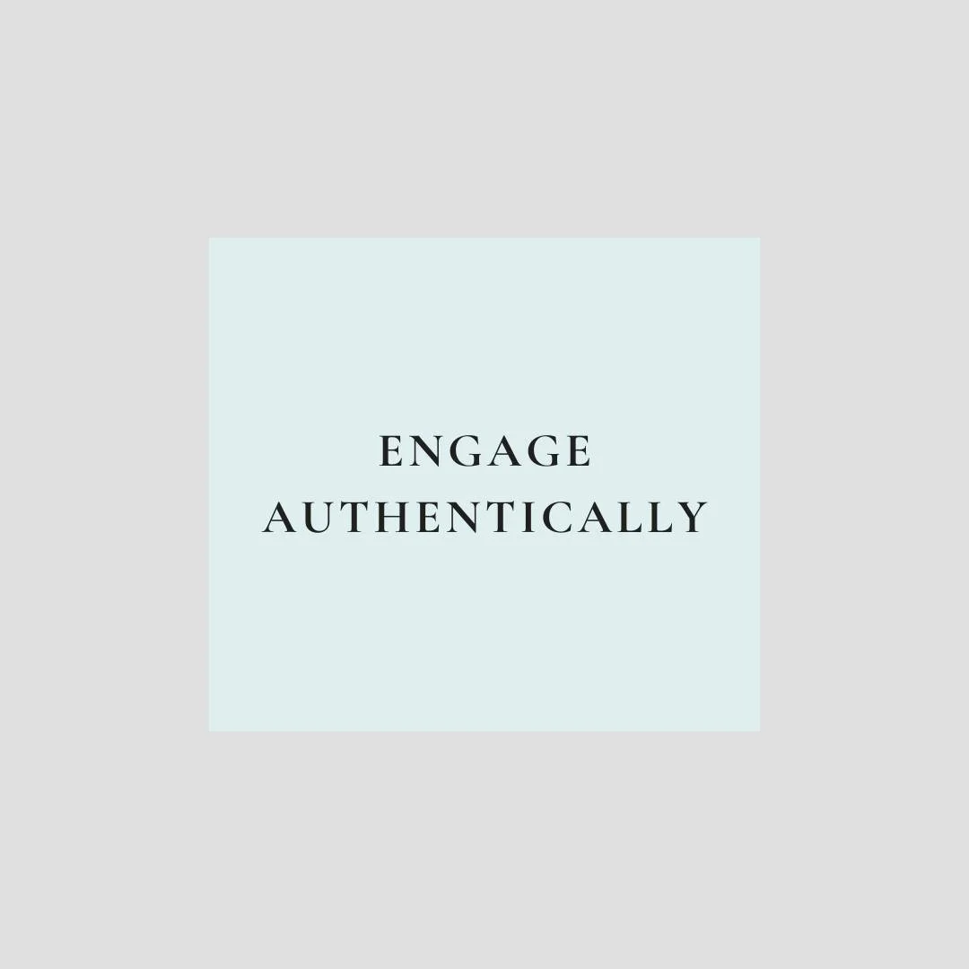 🌞Engaging authentically builds genuine connections and trust.
ㅤ
✨When you interact with your audience in a real and relatable way, you create stronger relationships and foster a community that truly values your message.
ㅤ
🌸Tip for authentic engagem