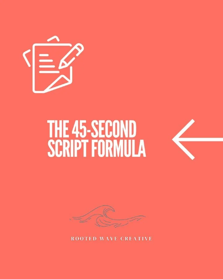 Not all 45 seconds are created equal. Watch time beats posting frequency.

The formula: ⏱ 0-3s: Hook (pattern interrupt) ⏱ 3-25s: Story or steps ⏱ 25-40s: Payoff (the insight) ⏱ 40-45s: CTA (save, share, or DM).

Script your next video using this exa