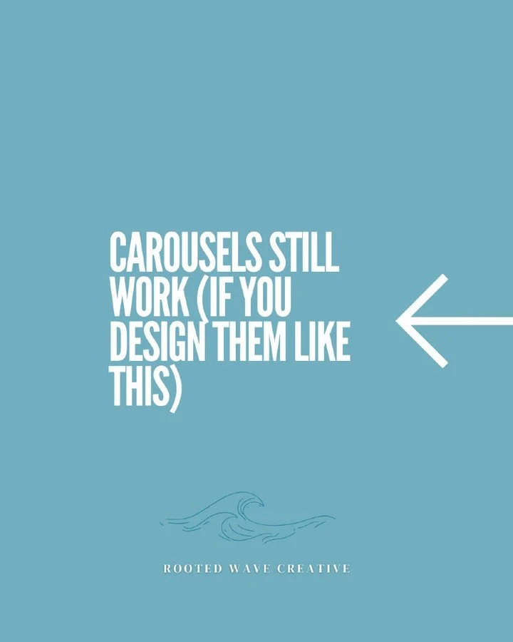 Carousels aren't dead &mdash; cluttered carousels are.

When each slide tries to say everything, people swipe away.

The anatomy: &rarr; Slide 1: Bold hook &rarr; Slides 2-5: One actionable idea per slide &rarr; Final slide: Simple CTA. Turn one of y