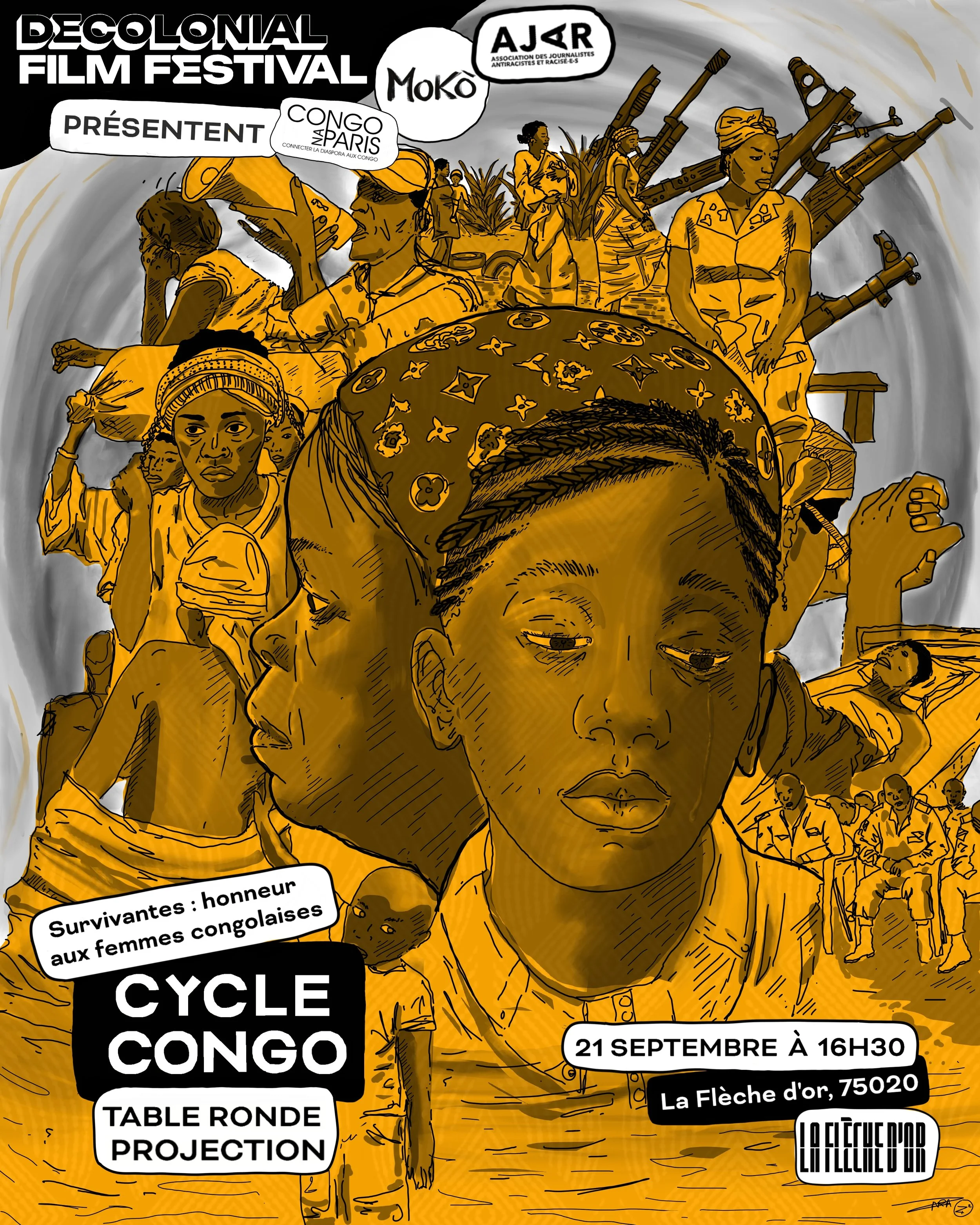 Cycle Congo ~ Survivantes : honneur aux femmes congolaises
