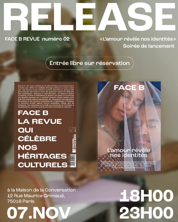 Bissai - Soirée de lancement pour la sortie du numéro 2 de la revue Face B