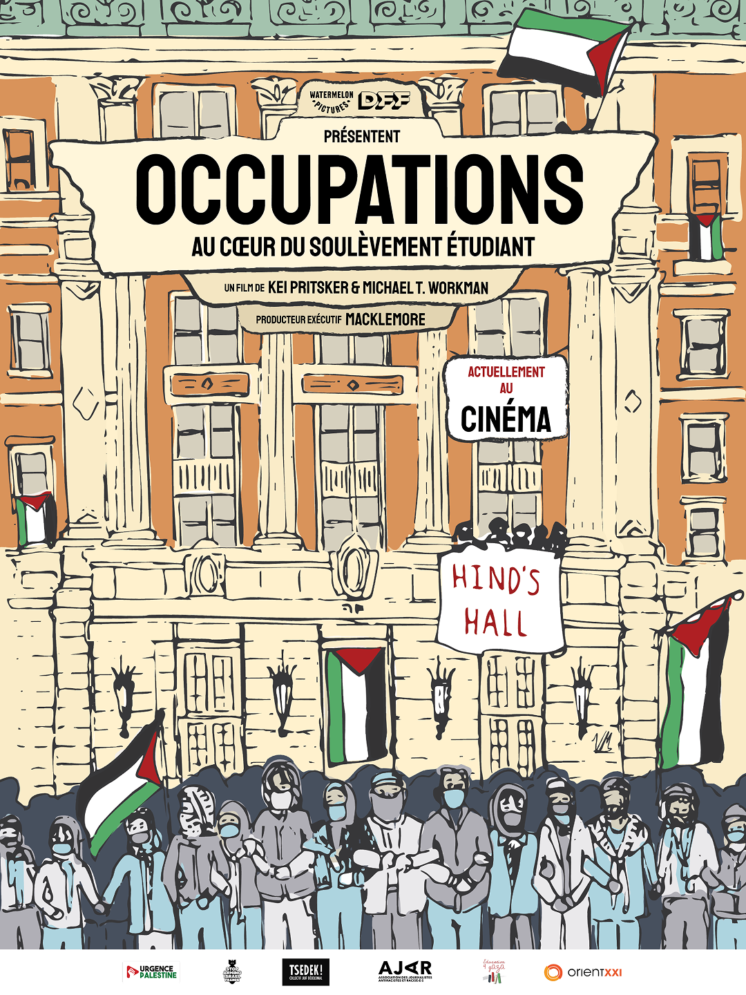 Projection OCCUPATIONS à Paris