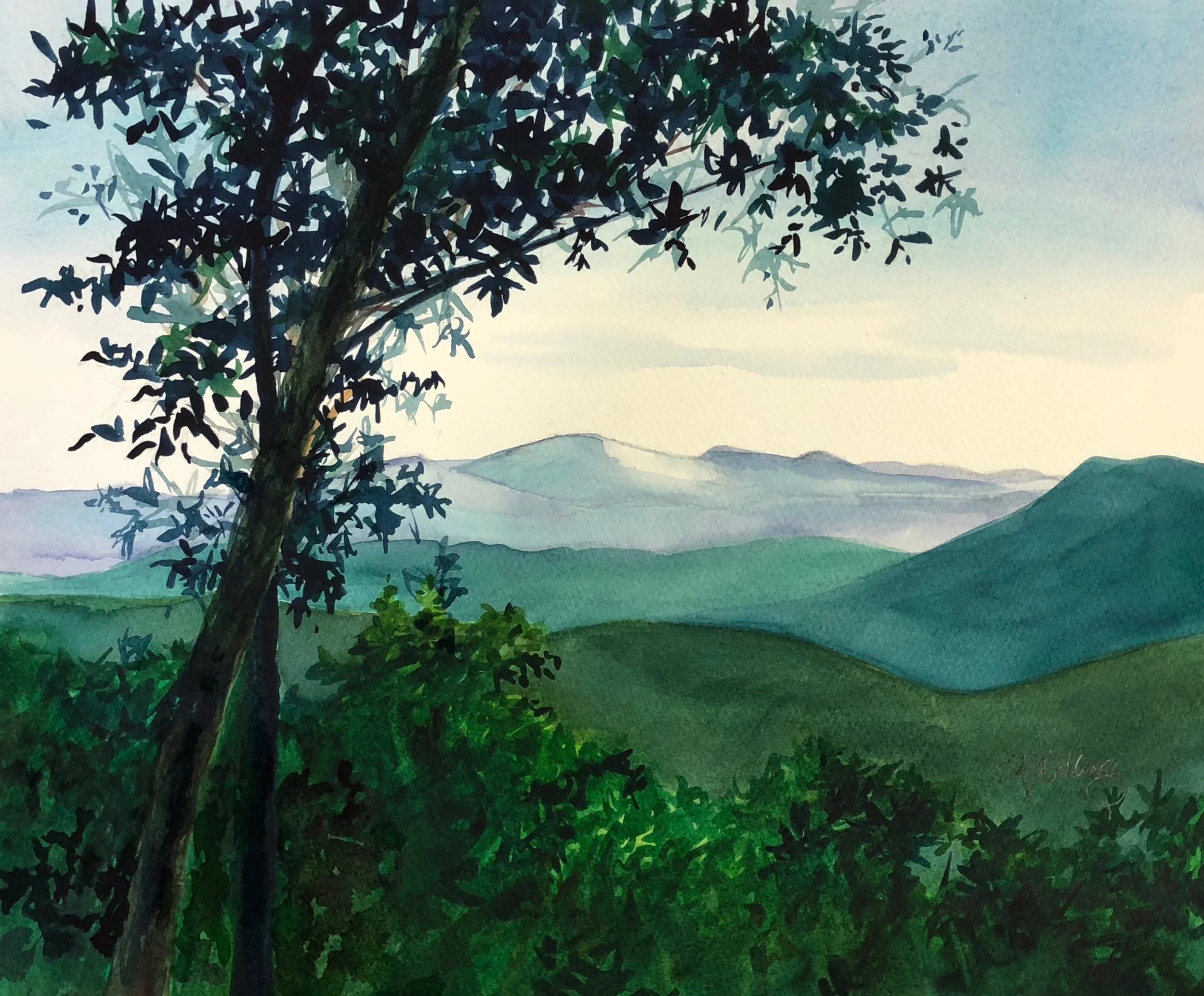 Saturday Watercolor Workshop- Landscapes
