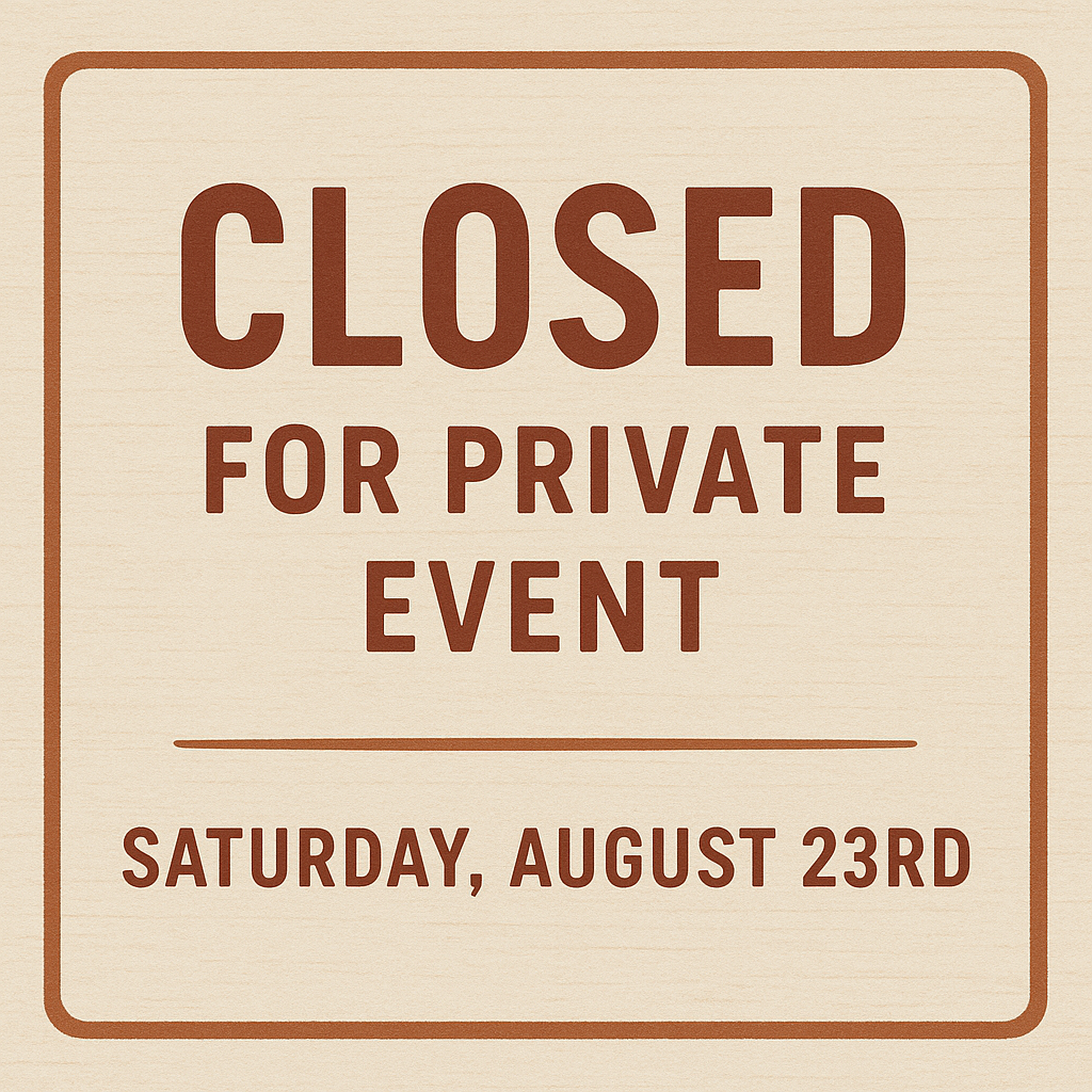 Closed for Private Event