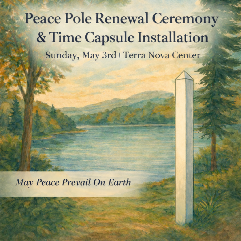 Peace Pole Renewal Ceremony