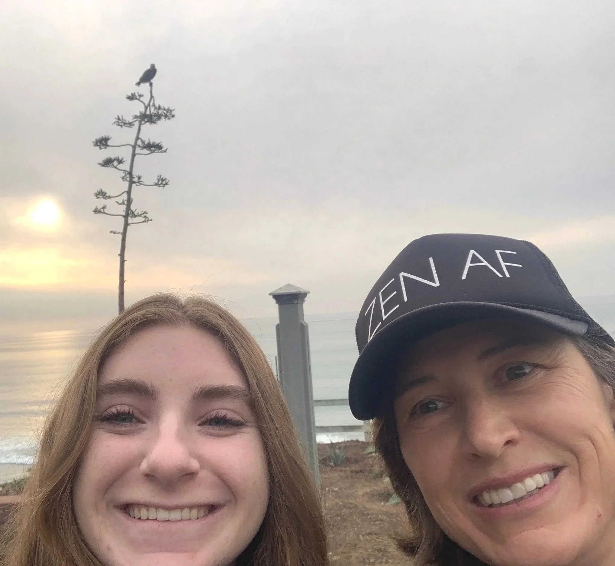 Live in wonder.  Krista Percival mentoring budding landscape designer at Canyon Crest Academy, Carmel Valley.  One of the gardens Krista designed attracts osprey on the Solana Beach coast.
