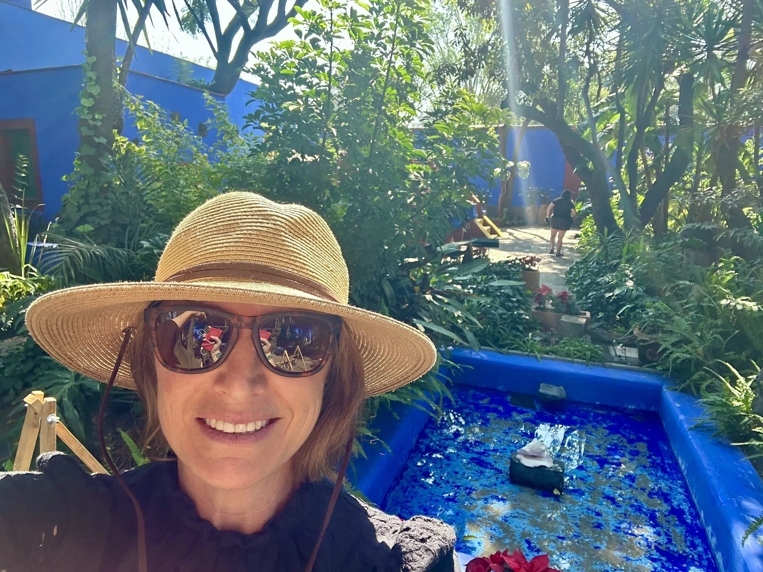 Inspired by the saturated colors of Mexico, luxury garden designer Krista Percival is inspired by her travels to exotic world gardens.