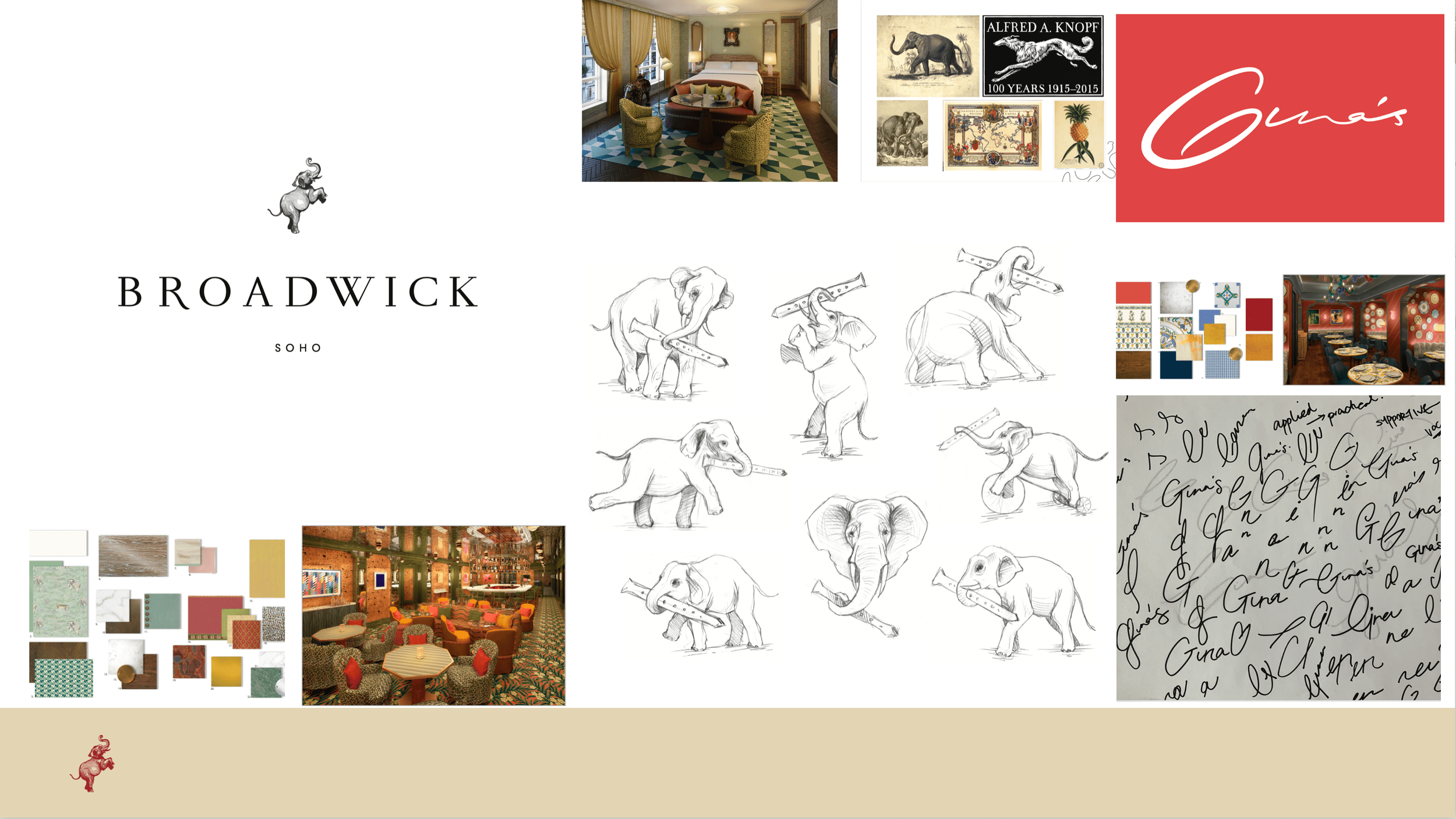 Broadwick logo design process