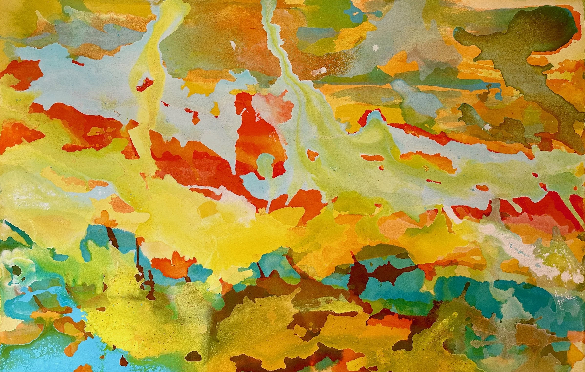 Acrylic painting on canvas © Harry Dingman