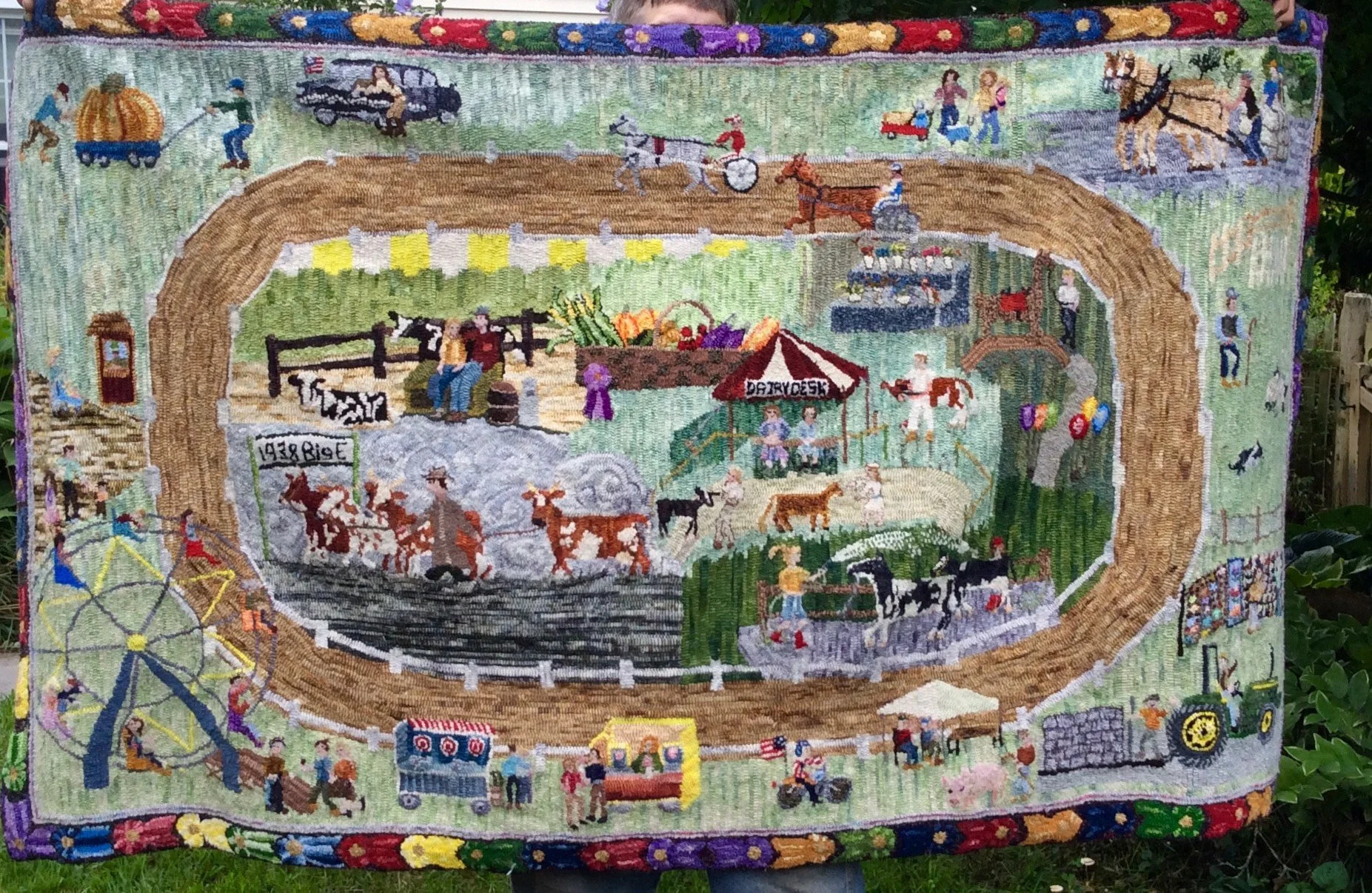 Kim's Hook Rugs — Breezy Gardens
