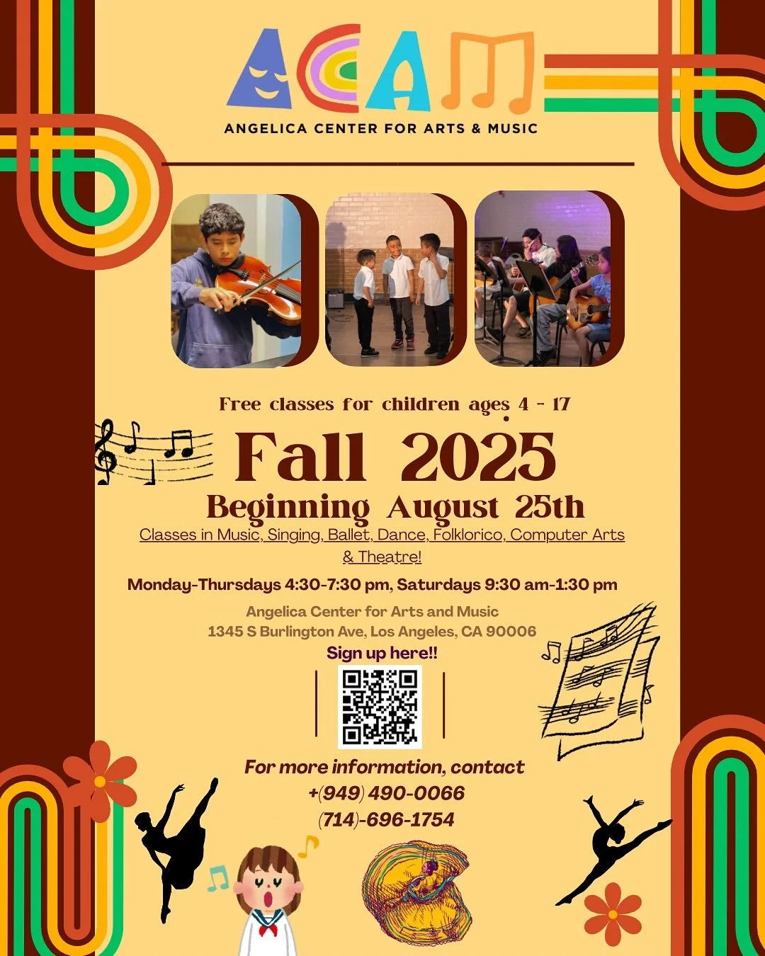 🍂 Fall is almost here, and so are our 2025 classes! Don&rsquo;t miss your chance to sign up. Check above for start dates and available classes! 🎶✨

🍂 &iexcl;El oto&ntilde;o ya casi llega y nuestras clases 2025 tambi&eacute;n! No pierdas la oportun