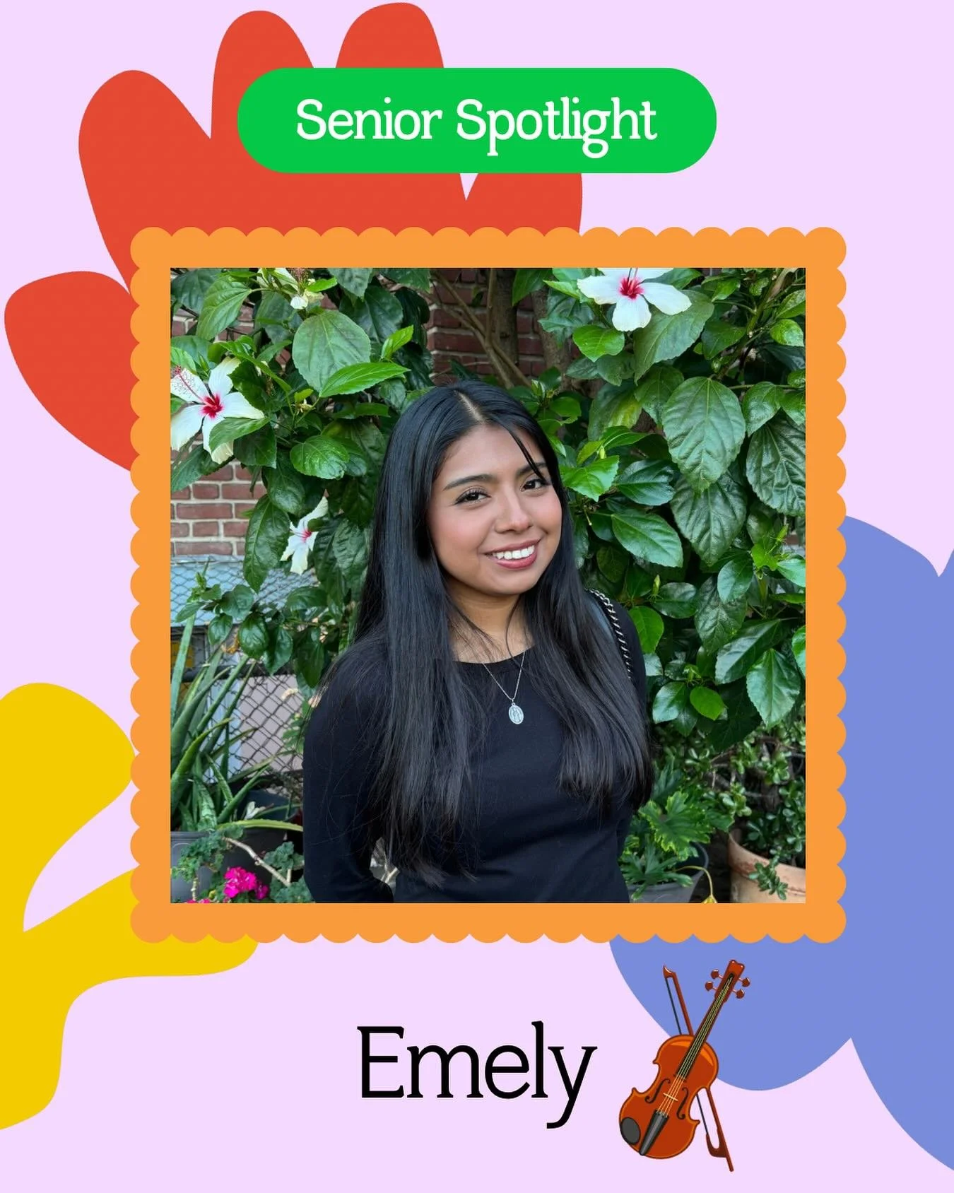 🎓✨ Senior Spotlight! ✨🎓 Meet Emely, one of our amazing ACAM seniors! 

Emely has been part of the ACAM family for 4 years, joining at just 13! During her time here, she&rsquo;s learned guitar and violin, adding to her love for music alongside keybo